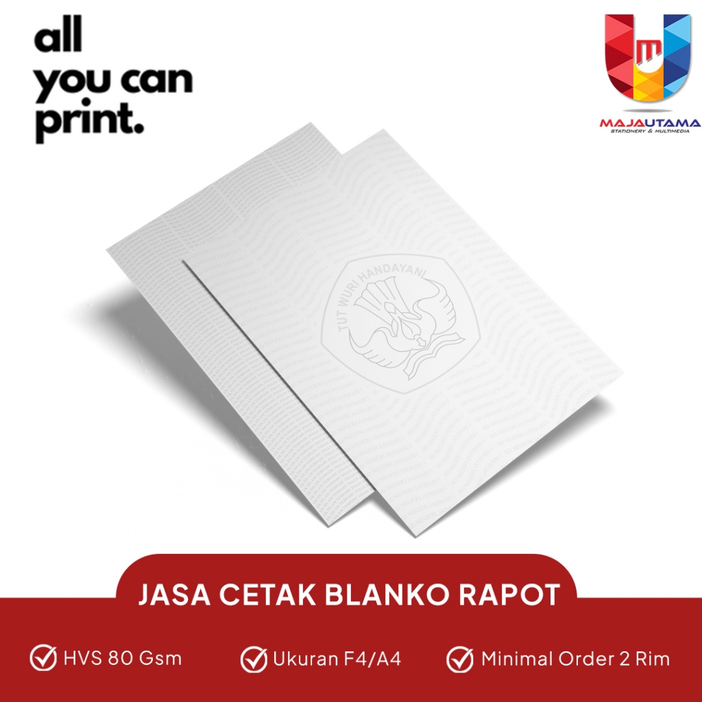 PRINT SCHOOL REPORT BLANKS / SCHOOL REPORT BACKGROUNDS A4 / F4 การออกแบบที่กําหนดเอง |