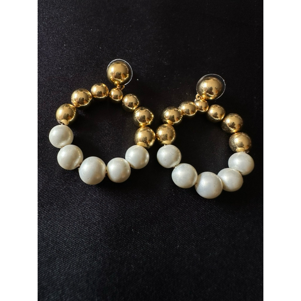 ต่างหูมุกเทียม J Crew