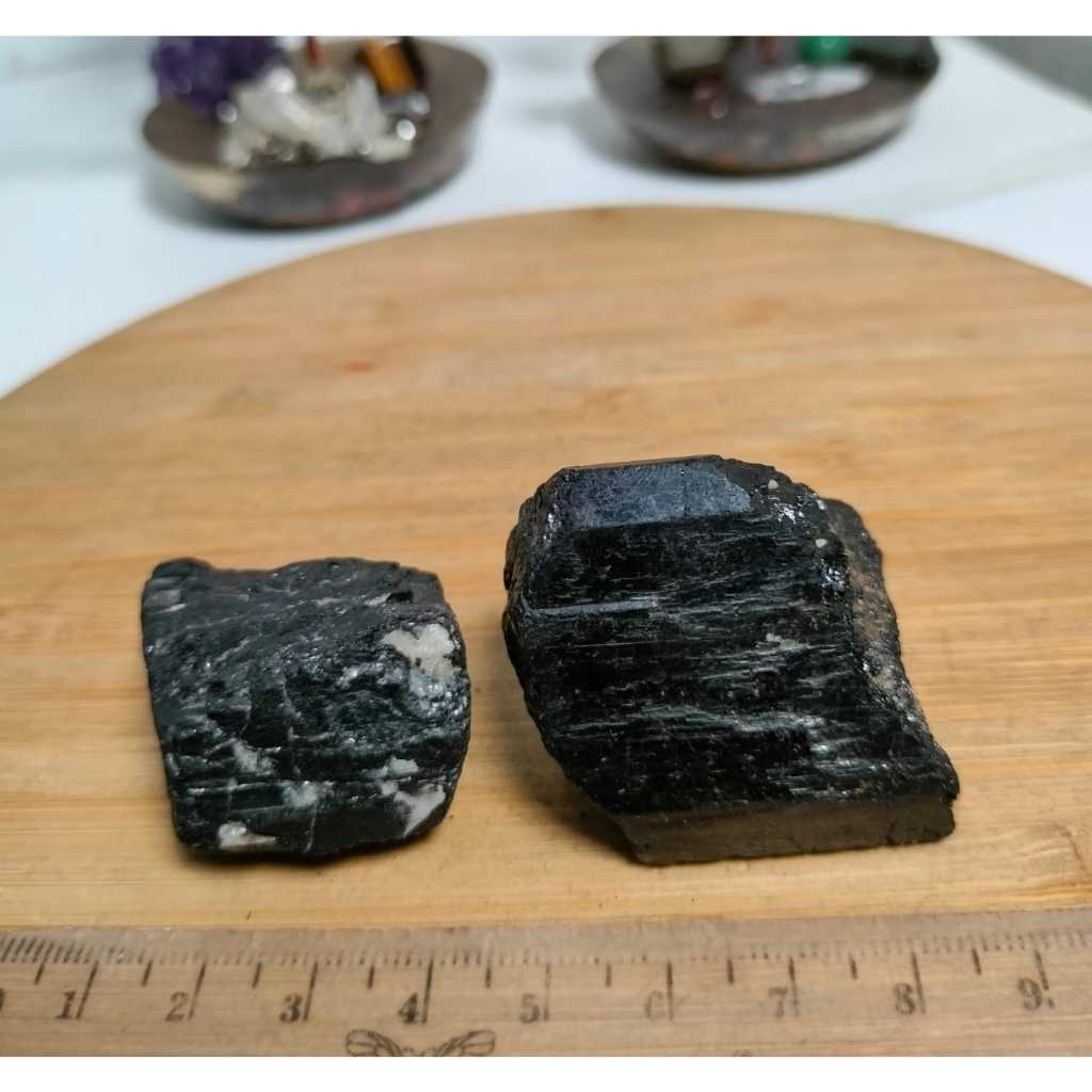 Natural Black Tourmaline หยาบ (43)