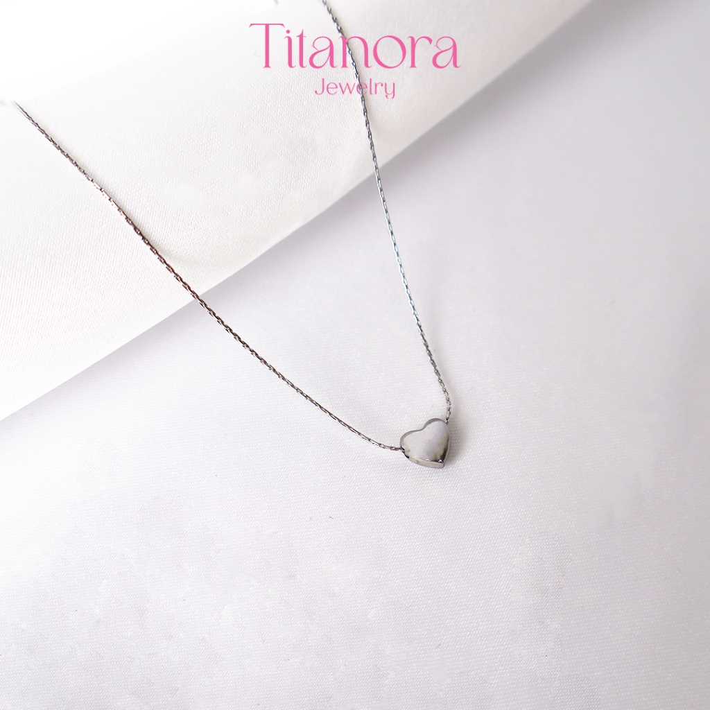 Titanora - สร้อยคอ Tiva - สร้อยคอรักไทเทเนียมสําหรับผู้หญิง