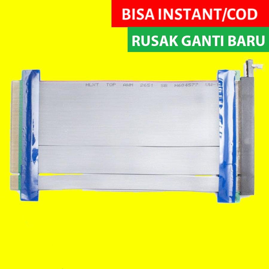 PCI-E 16X Riser Card Flex Extension Cable