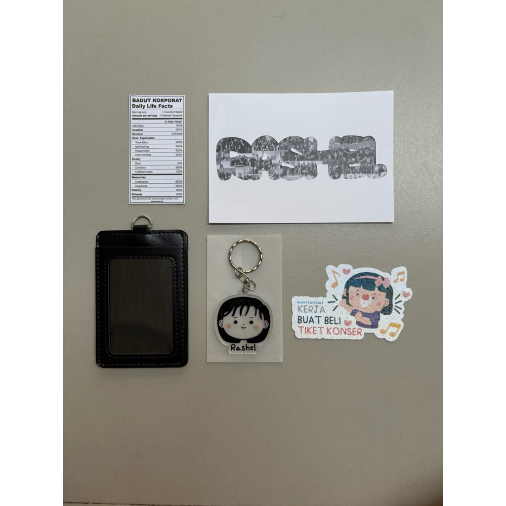 GANTUNGAN RESIGN PACKAGE / ACRYLIC KEYCHAIN / RESIGN HAMPERS / ของที่ระลึกน่ารัก / ของขวัญน่ารัก