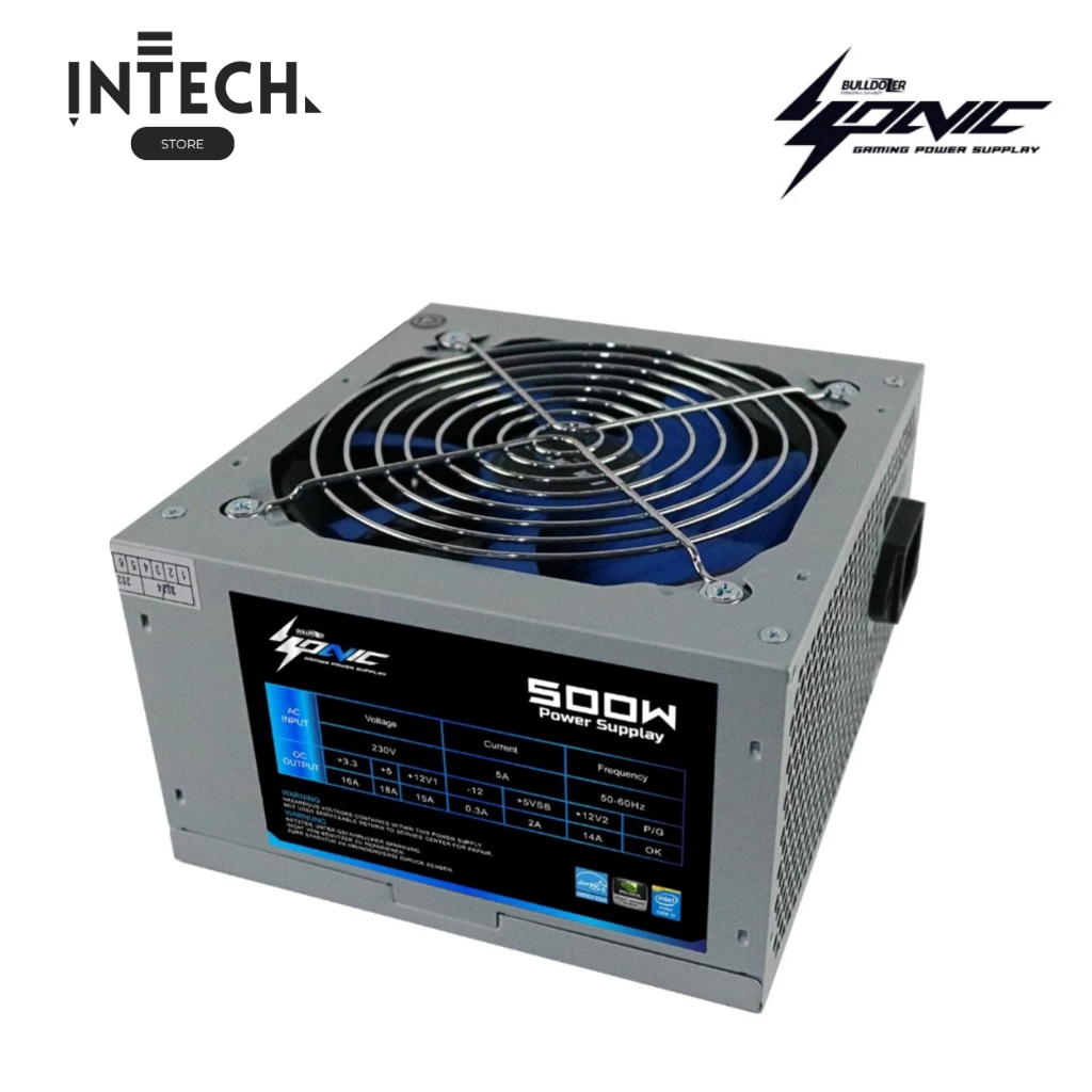 การรับประกันอย่างเป็นทางการของ PSU BULLDOZER 500W