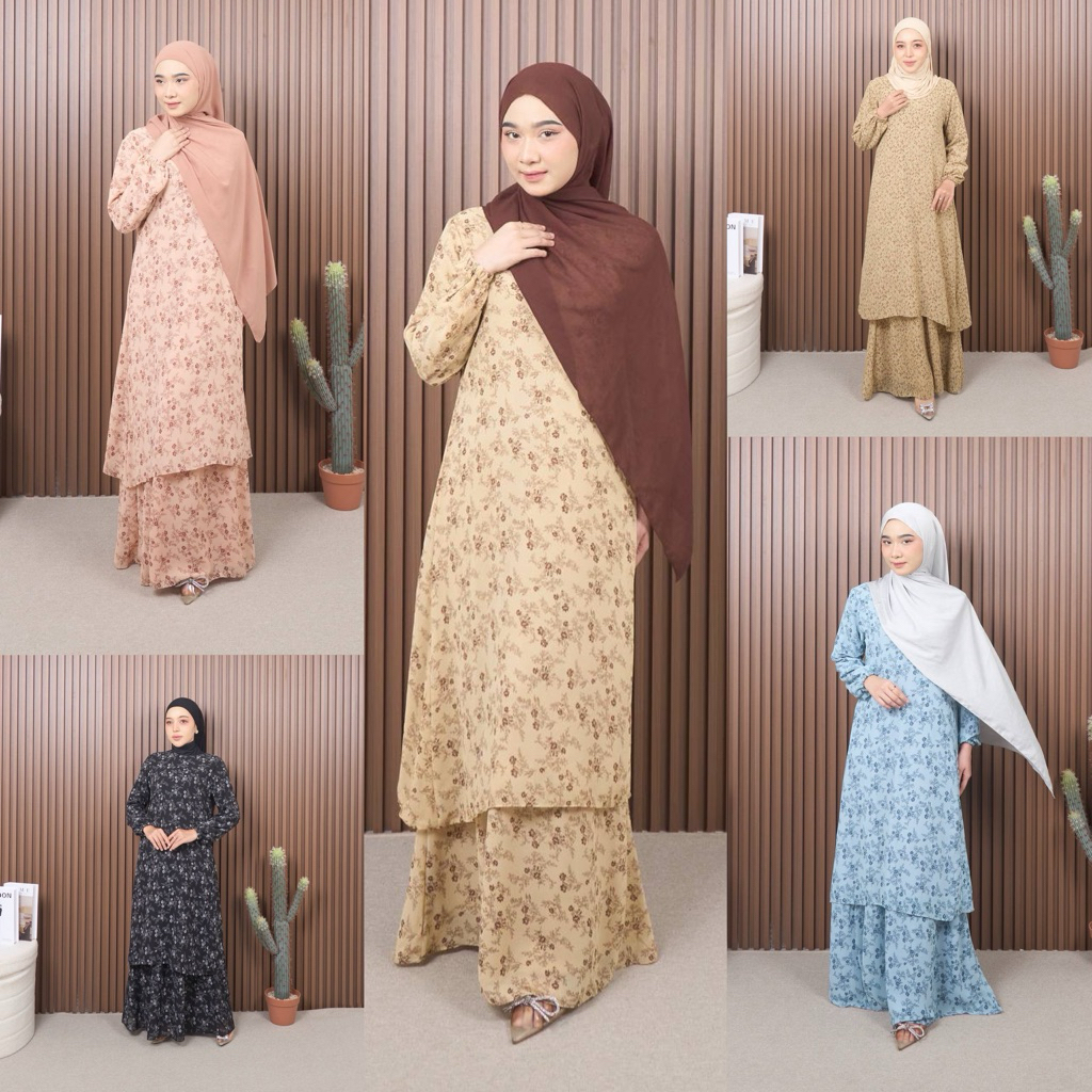 MALAYSIAN GAMIS / MALAY CERUTY BABYDOLL JUMBO LD 130 XXXL