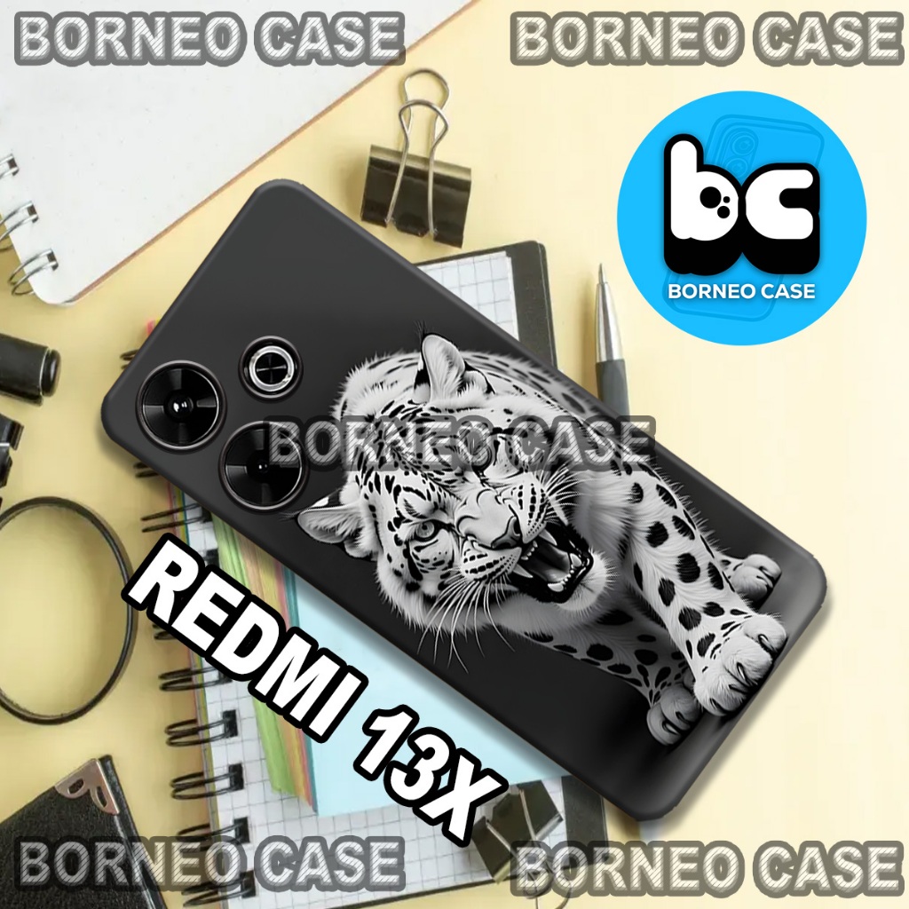 เคส HP (4)Borneo, เคสโทรศัพท์ Redmi 13X (DRAGON TIGER MOTIF), OTHER TYPES CHAT ADMIN