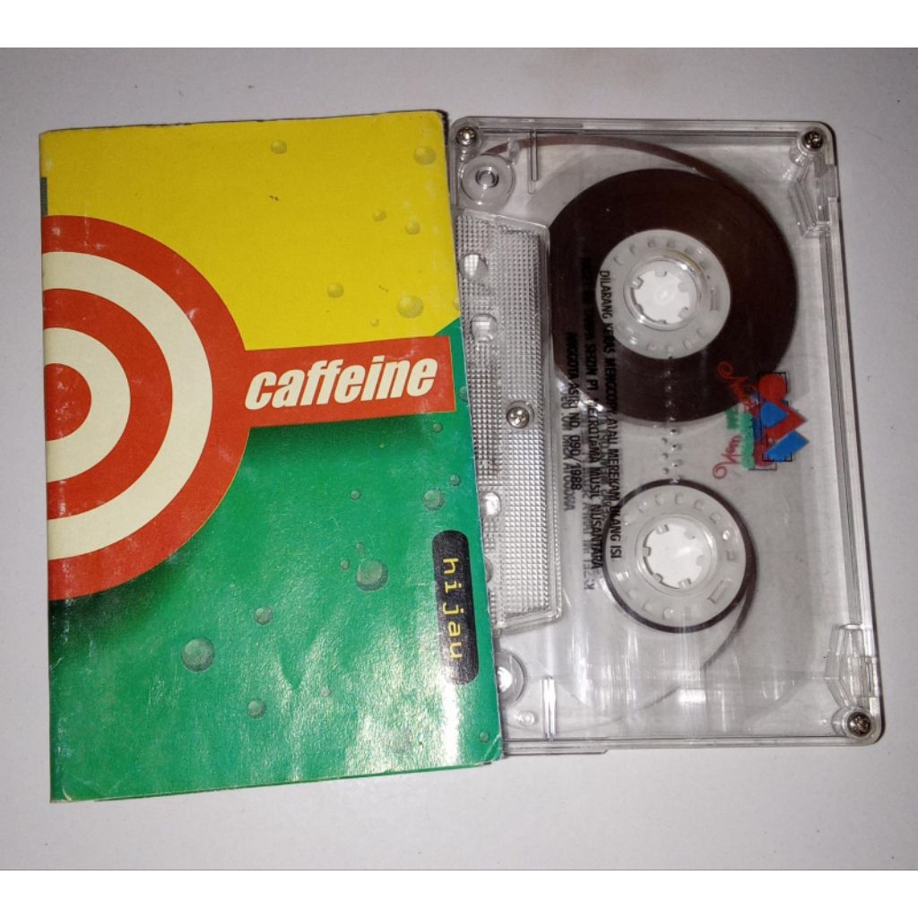 เทปคาสเซ็ท HIJAU Cafeine - สีเขียว