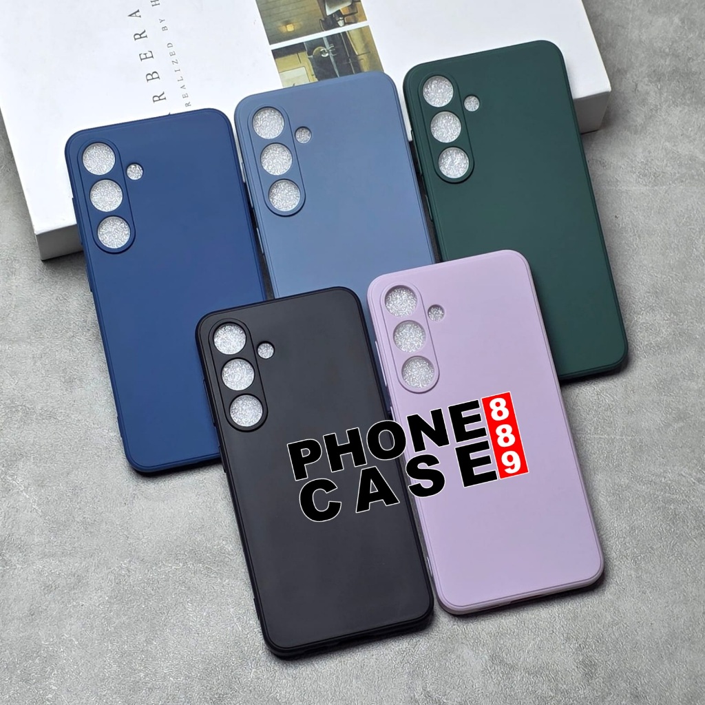 SAMSUNG A26 CASE MACAROON SQUARE LIQUID EDGE SOFT CASE SAMSUNG A26