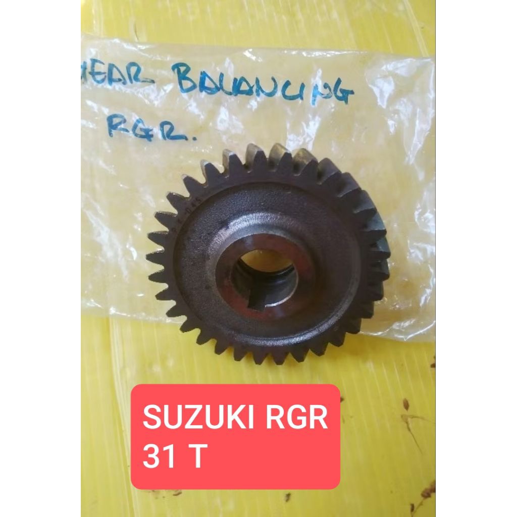 Gir ger เกียร์แงะหลักแนะนําอัตราส่วนเป็นสมดุลสมดุลสมดุล suzuki RGR 150 RGR150 31 T