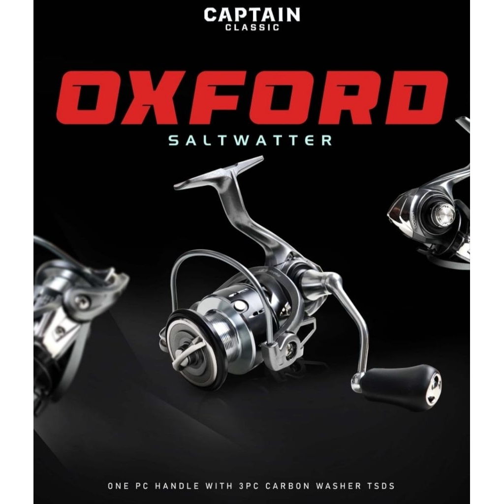 รอกตกปลา Captain Oxford 2000/3000 Salt Water Power Handle