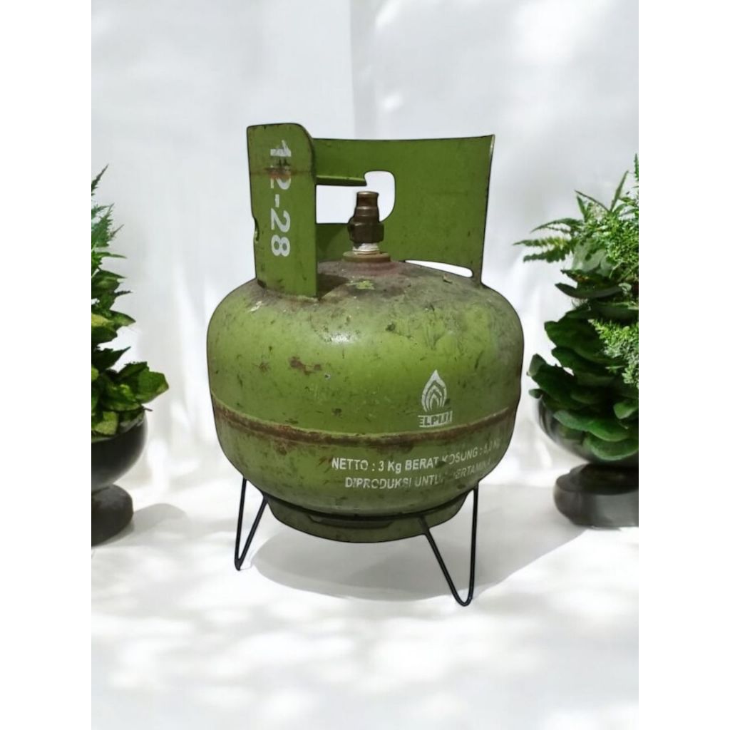 ￼[600gr] H364 | 3kg LPG Gas Cylinder Stand Rack