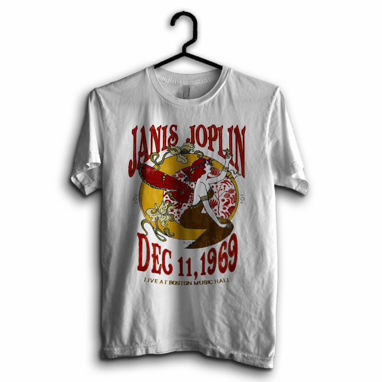 เสื้อยืดเพลง Janis Joplin 007