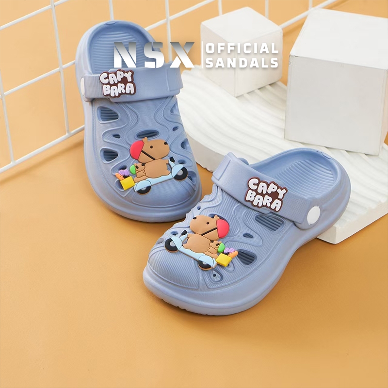 NSX ล่าสุด 2025 รองเท้าแตะเด็กผู้หญิงแฟชั่นลําลอง Jelly Rubber Party Sandals รุ่นน่ารัก รหัส SAY