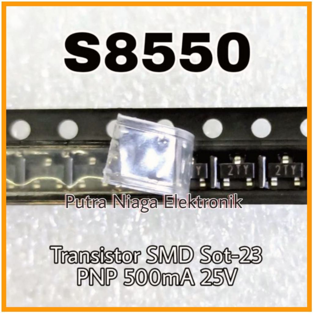 ทรานซิสเตอร์ SMD 2TY S8550 NPN SOT23 รหัส 2TY SS8550 TR 8550 SMD