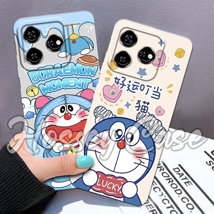เคสนิ่มสําหรับ Oppo A3s / Realme C1 / A1k / Realme C2 / a5s / A7 / F9 / A12 / A11K - Doraemon Motif 