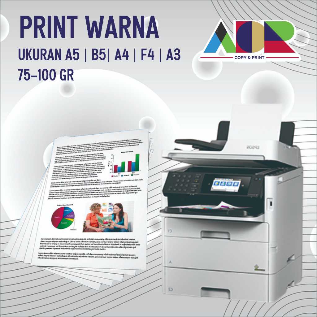 COLOR HVS PRINT | SIZE B5 A4 F4 A3 A3+ PRINT DOCUMENTS, PROPOSALS, THESIS
