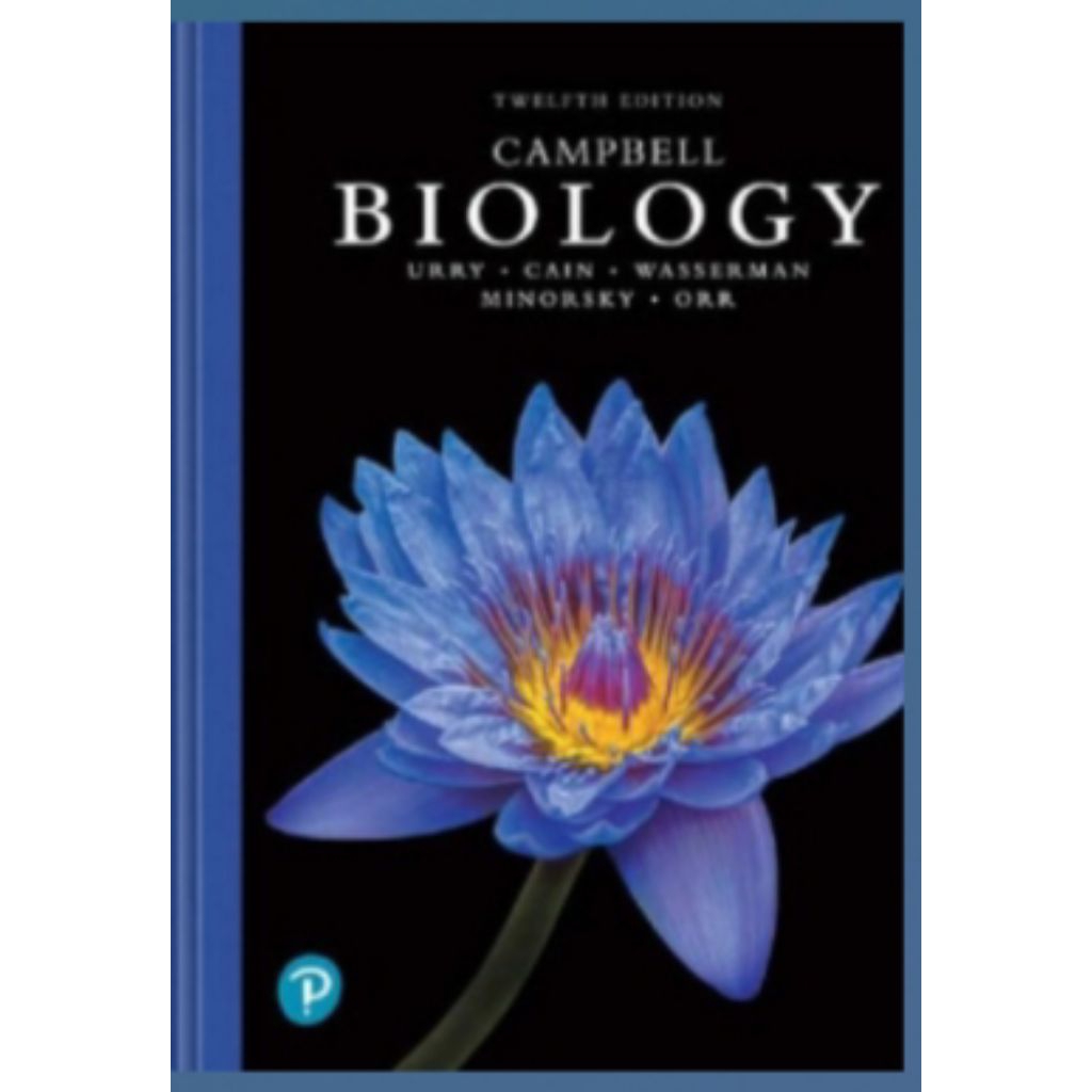 หนังสือทางกายภาพ Campbell Biology ฉบับ 12