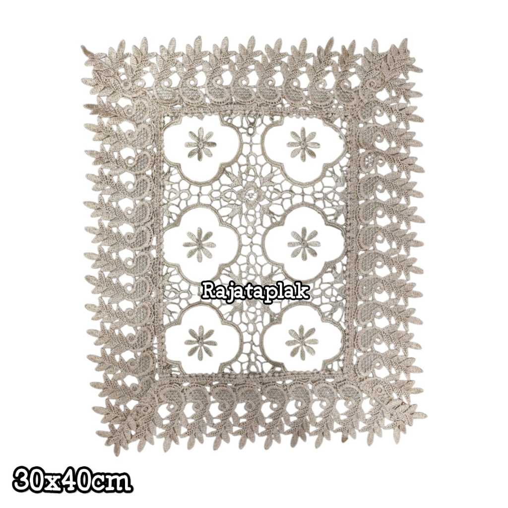 ผ้าปูโต๊ะตกแต่งแจกันดอกไม้ผ้าปูโต๊ะพนักพิงและแขก 30x30 ซม. 30x40 ซม. พรีเมี่ยม