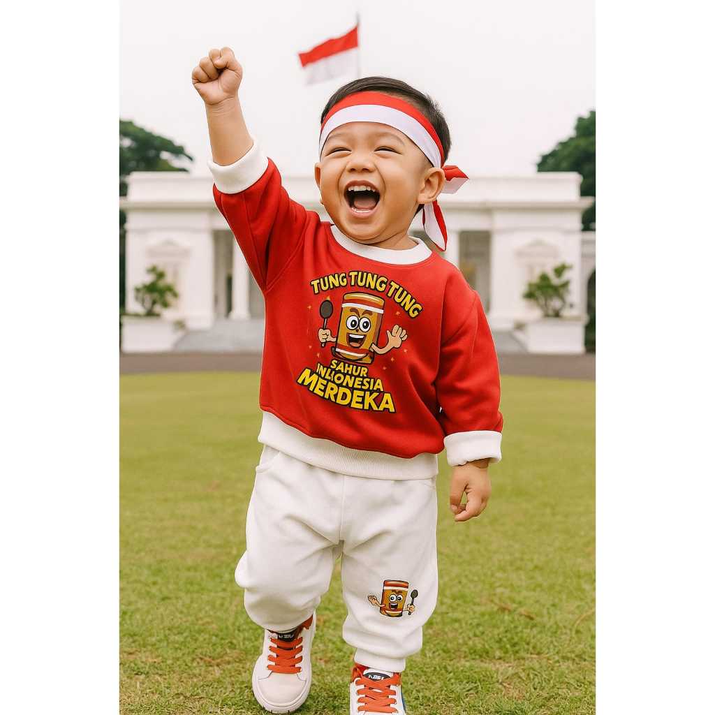CHILDRENS SUITS AUGUST 17 TUNG SAHUR MERDEKA 1-5 ปี