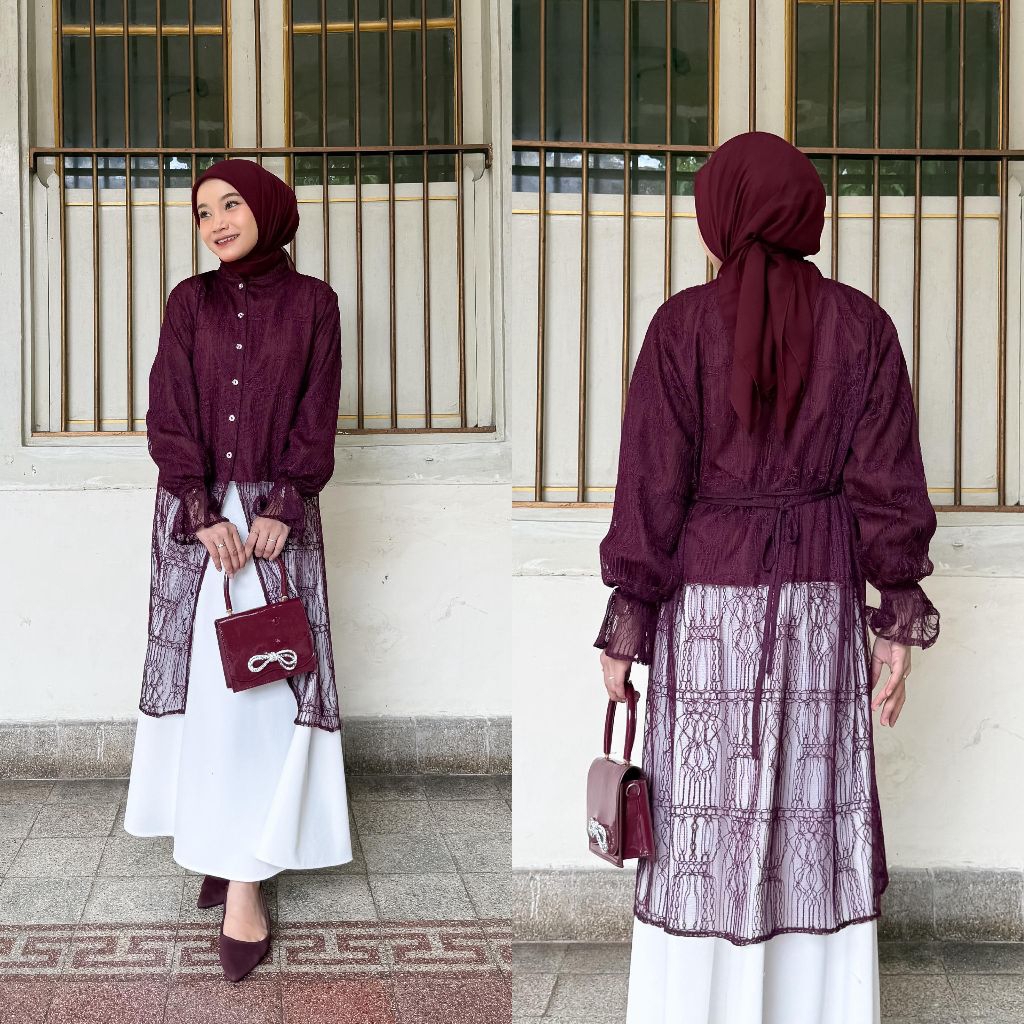 ใหม่ ALUNA LACEY TUNIC