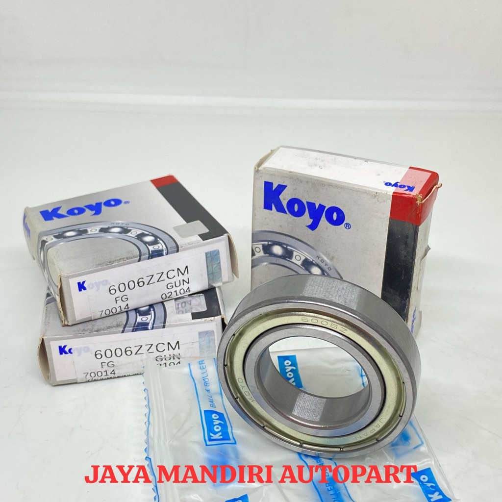 BEARING 6006 ZZ KOYO IRON CAP 6006ZZ KOYO