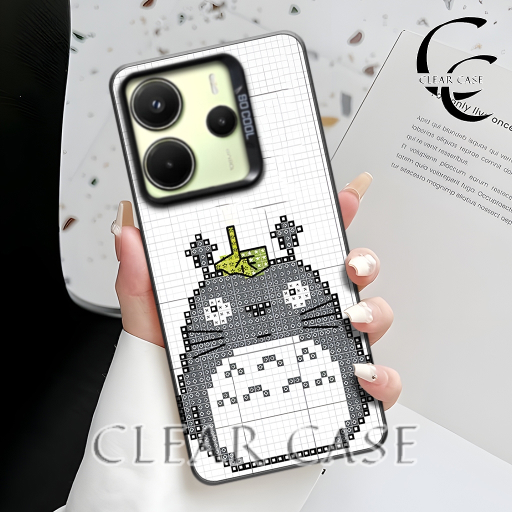 CLEARCASE - Softcase So Cool Redmi Note 14 4G เคสล่าสุด Fusion Motif Tomoro Kesing Hp Xiaomi Redmi N