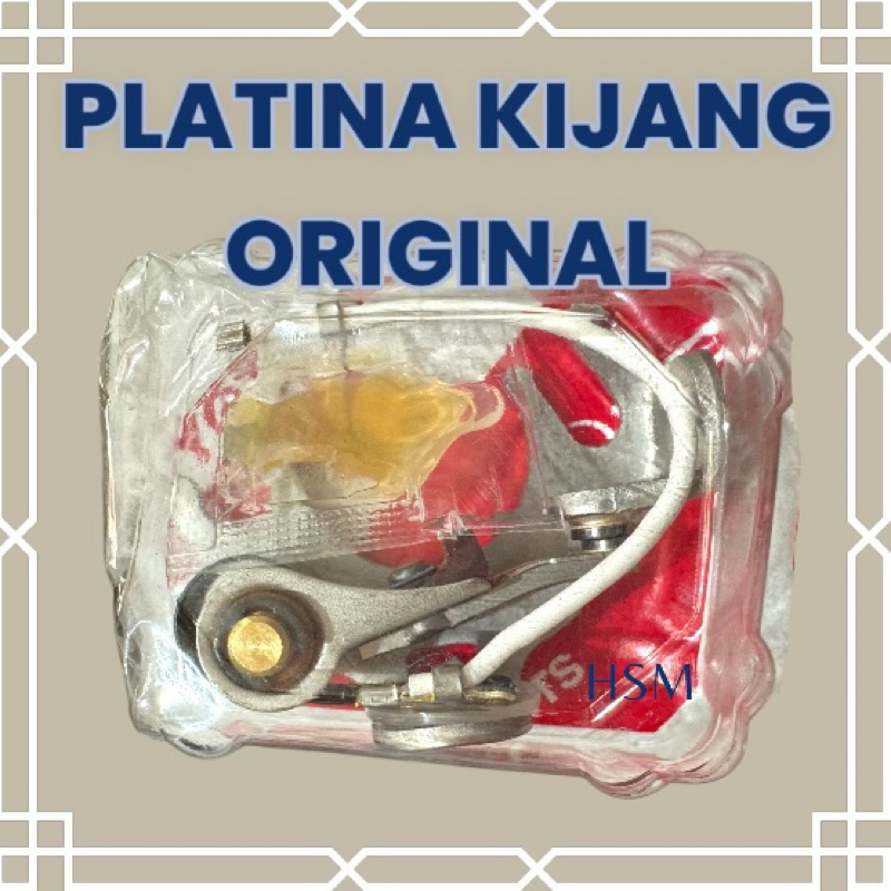PLATINA KIJANG 5K 7K Kijang Super ORIGINAL TOYOTA