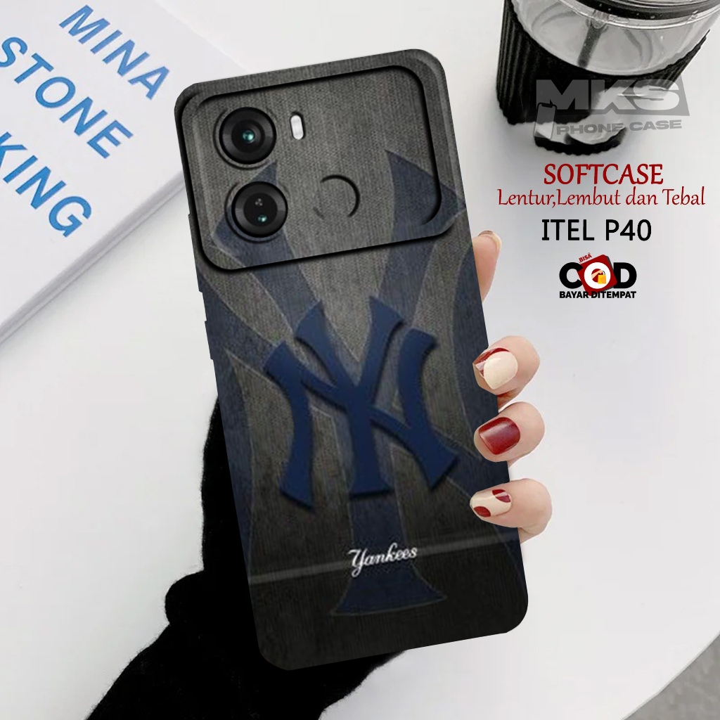 เคส ITEL P40 - NY Motif - เคสมือถือ - ITEL P40 Softcase - เคส ITEL HP