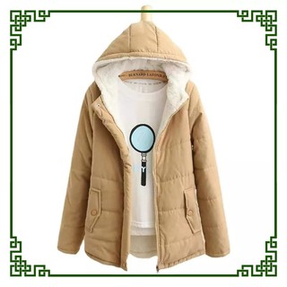 Jaket Mantel Cewe Tebal Lembut/ Jaket Winter Wanita Lembut
