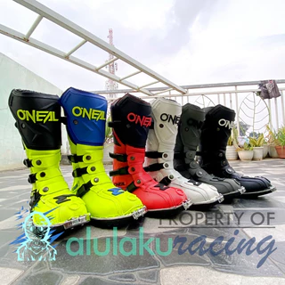 LOKAL Trail Boots พร้อมตัวป้องกัน Motocross MX Local Premium - M1