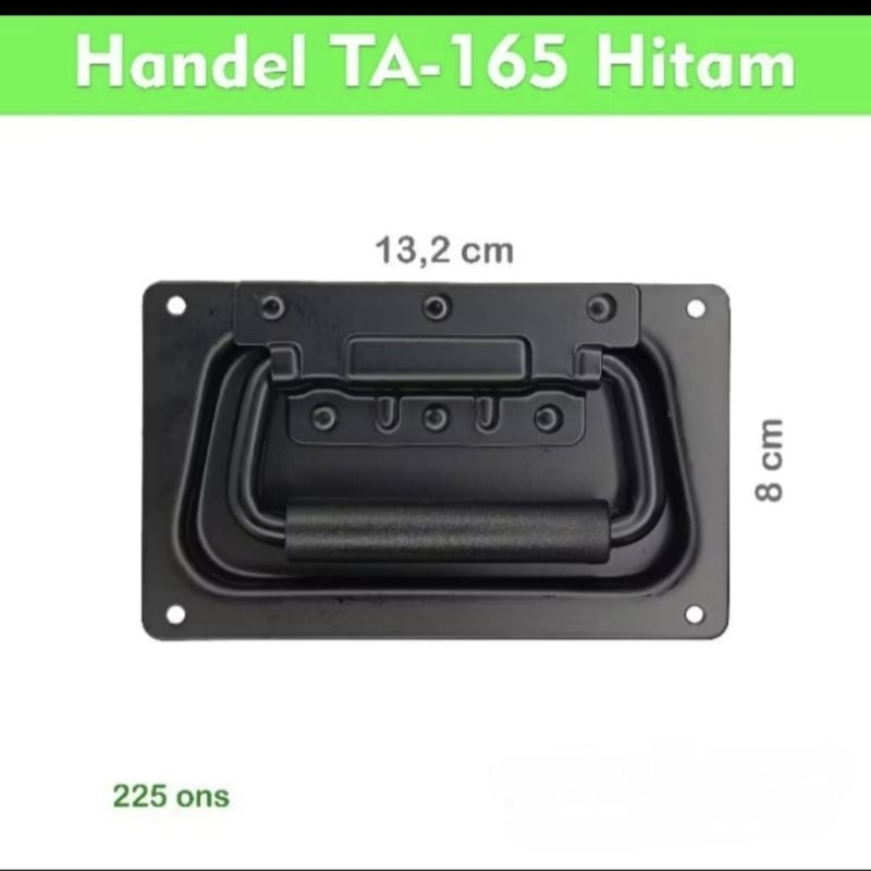 ALUMAGADA HANDLE TA-165 BLACK/SMALL BLACK HANDEL