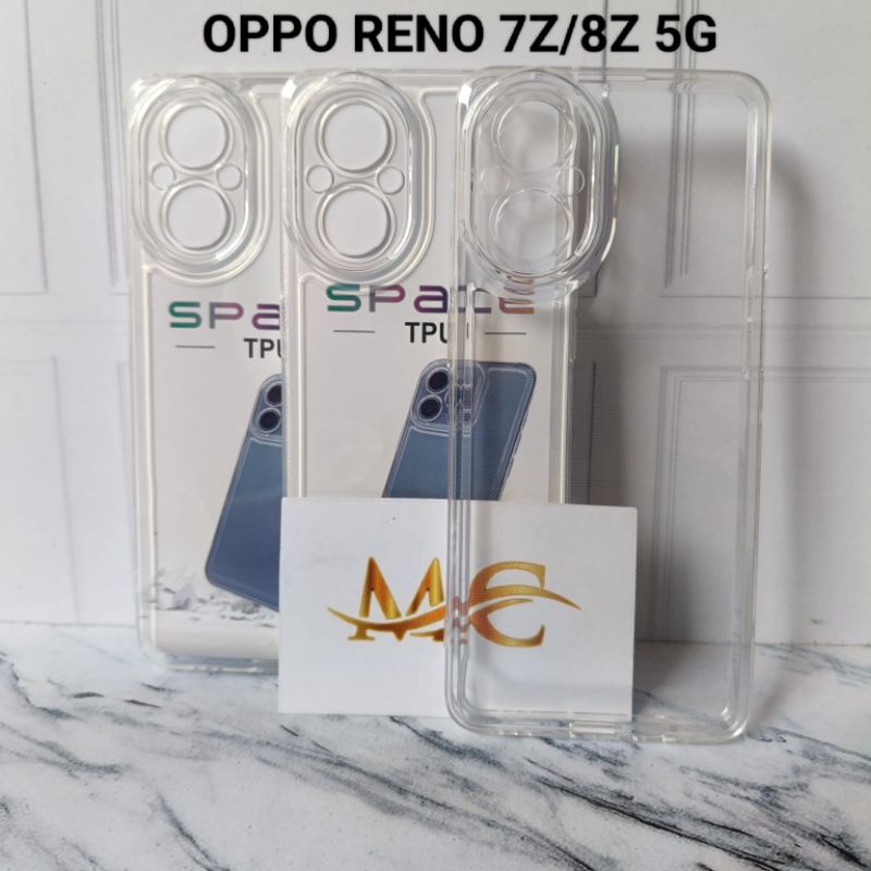 SOFT CASE CLEAR SPACE TRANSPARENT OPPO RENO 7Z 5G/RENO 8Z 5G SILICONE PROTECT CAMERA