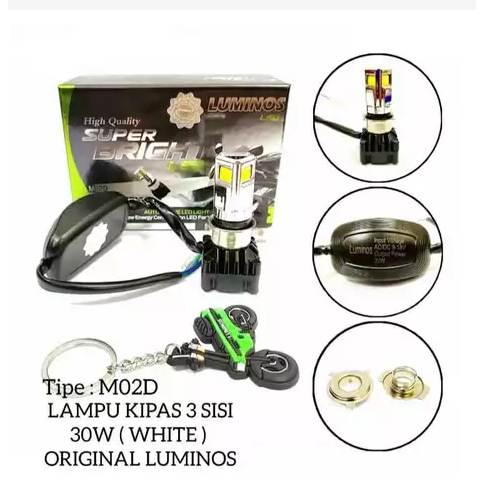 ไฟ LED LUMINOS ดั้งเดิม LUMINOS ORIGINAL Ready 3 ด้าน สีขาว M02D