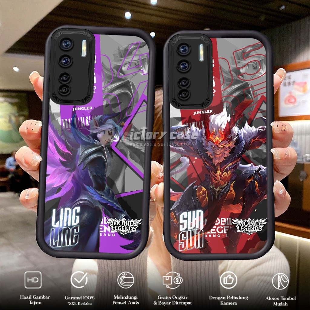 HP Glossy Softcase เคสโทรศัพท์สําหรับ OPPO RENO 3 OPPO A91 LABUBU แก้วซิลิโคนพรีเมี่ยมเคสโทรศัพท์