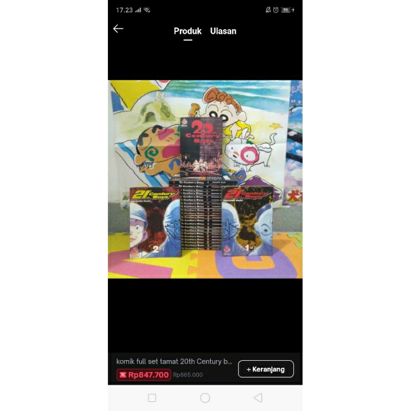 การ์ตูนครบชุดสําเร็จรูป 20th Century Boys 1-22 End + 21st Century Boys 1-2 End หัก 3 แพ็คเกจ