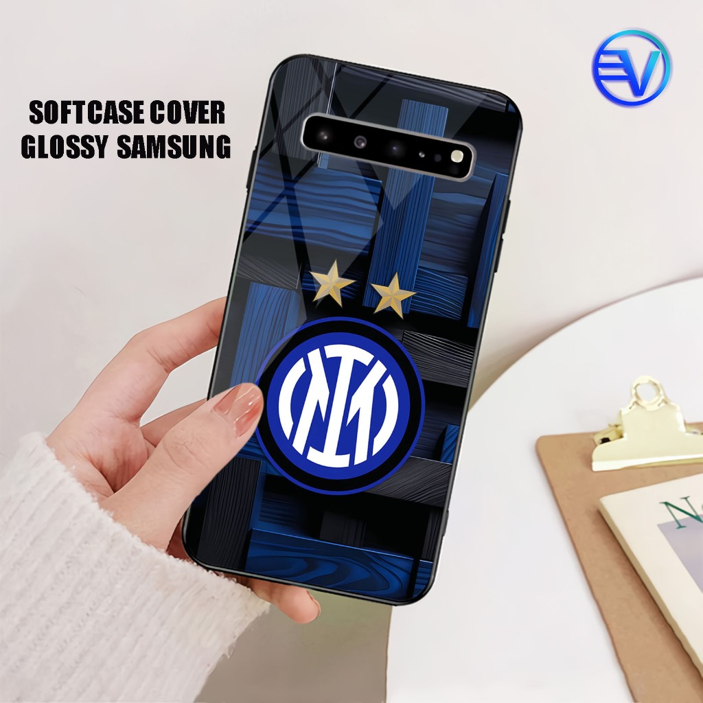 [ GT48 INT*R M*LA ] Softcase SAMSUNG S10/S10 PLUS Case Shiny Mirror Sublime Silicone Samsung