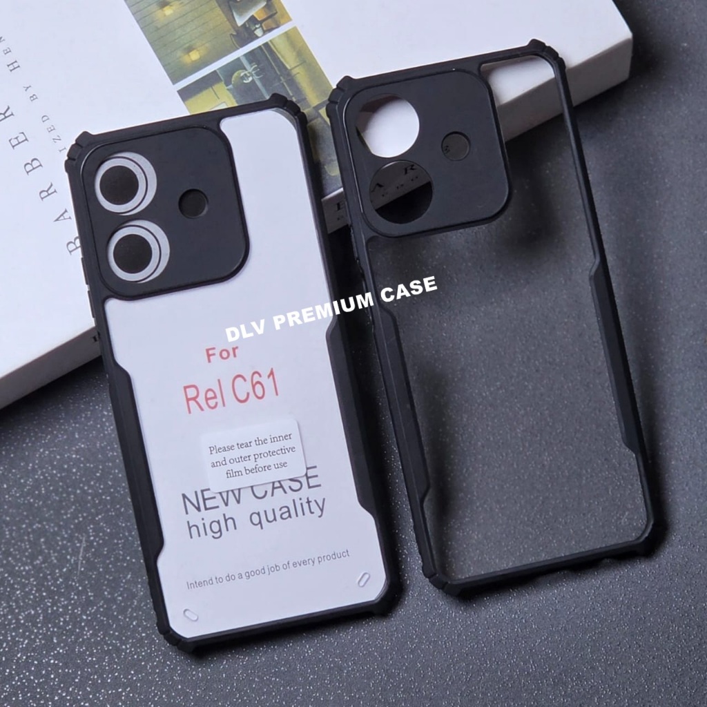 REALME C61 CASE ARMOR SHOCKPROOF CASE FUSION REALME C61