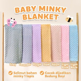 Baby minky blanket - Selimut Bayi lembut selimut minky murah