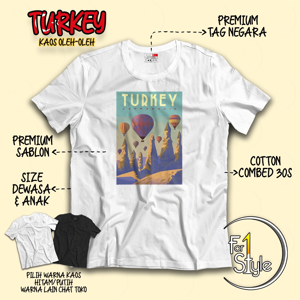 TYPE 06 - เสื้อยืด TURKEY ISTANBUL - เสื้อยืด TURKEY SOUVENIR - TURKEY SOUVENIR - เสื้อยืด TURKEY MO