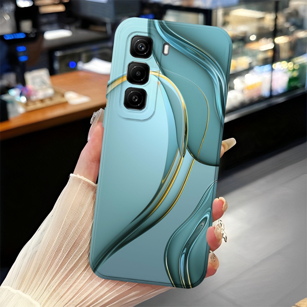 CASE HP INFINIX HOT 50 PRO 4G/INFINIX HOT 50 4G/INFINIX HOT 50 5G CASING SOFTCASE PRO MACARION FLEXI