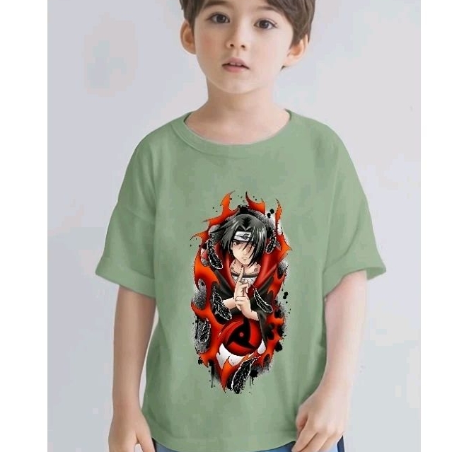เสื้อเด็กชายกับเสื้อยืดเด็กชาย ITACHI UCHIHA Motif
