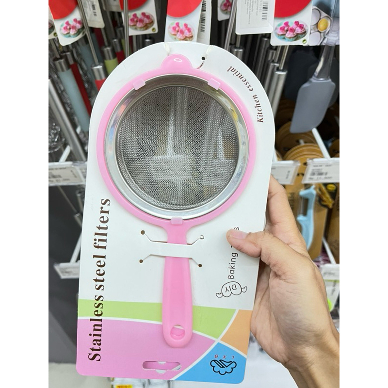 TEA / PINK OIL STRAINER / MULTIPURPOSE STEINLESS STRAINER