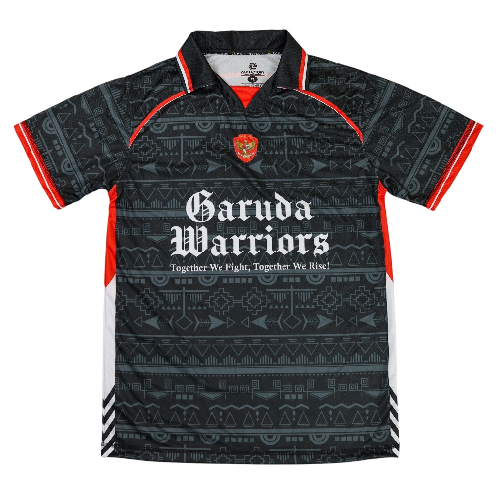 VINTAGE JERSEY / RETRO JERSEY / FOOTBALL JERSEY / FUTSAL JERSEY / INDONESIA - GARUDA WARRIORS