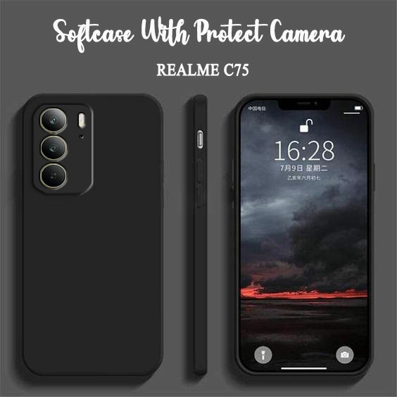 HP เคสซิลิโคน Macaron ธรรมดาล่าสุดสําหรับ Realme C75 - เคสโทรศัพท์ Realme C75 - เคส Realme C75 - ตัว