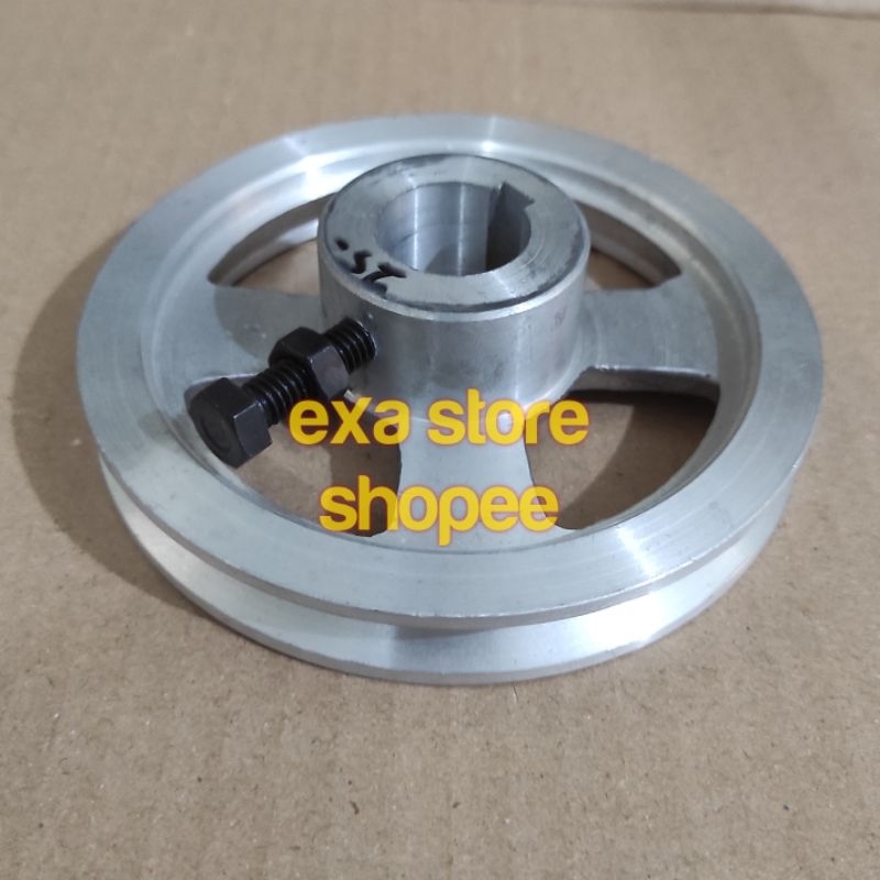 Pulley Pulley 5 นิ้ว A1 รูเป็นรอกอลูมิเนียมแปรผัน