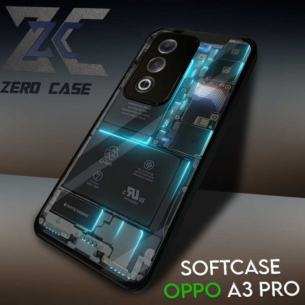 เคสโทรศัพท์ HP (TB21) ใหม่ล่าสุด OPPO A3 PRO 5G | กล้องความงาม Pro | เคสนิ่ม Oppo Cool | เคสวัสดุแบบ