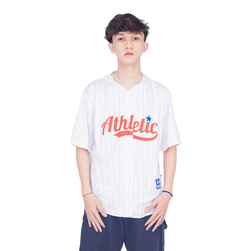 RZQ / 33 / BASEBALL SERIES / Jersey / Oversize / Boxy / Streetwear / Retro / Vintage / Music / Rugby