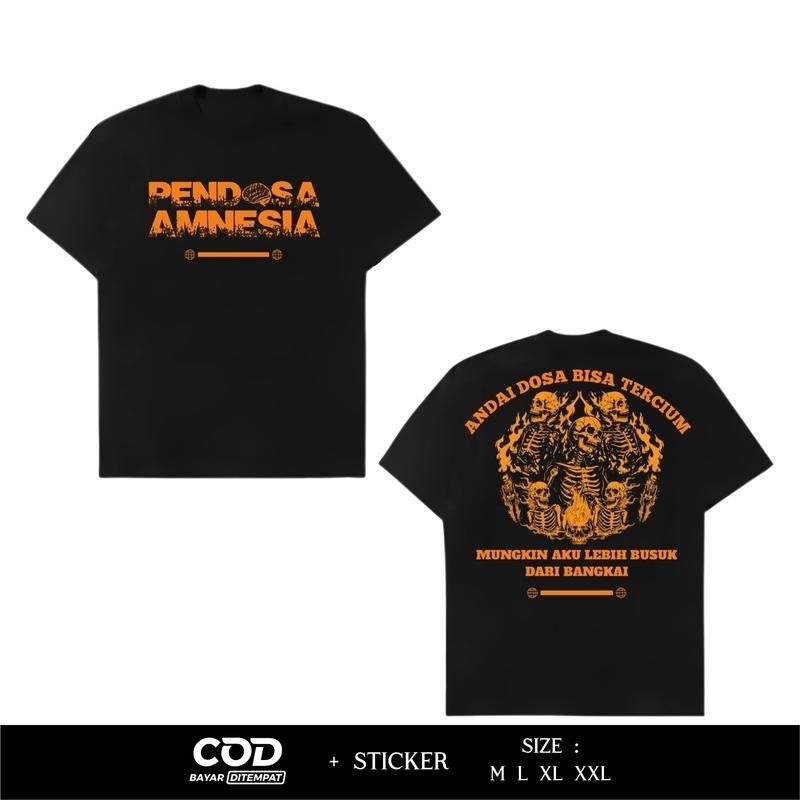 เสื้อยืด Amnesia Sins / เสื้อยืด Amnesia Sins Distro / เสื้อยืด Amnesia Sinsword เสื้อผ้าผู้ชายและผู