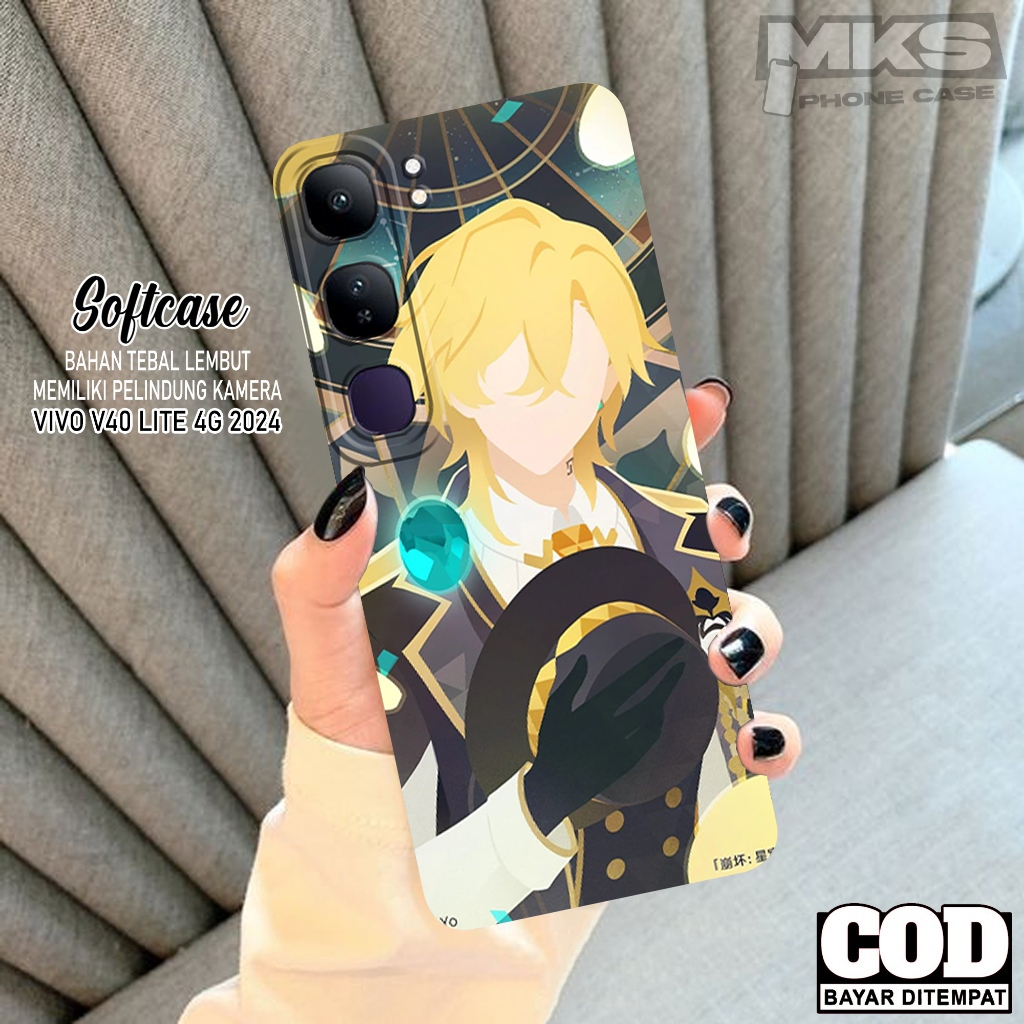 เคส HP VIVO V40 LITE - HONKAI STAR RAIL Motif - เคสมือถือ - VIVO V40 LITE Softcase - เคสมือถือ VIVO