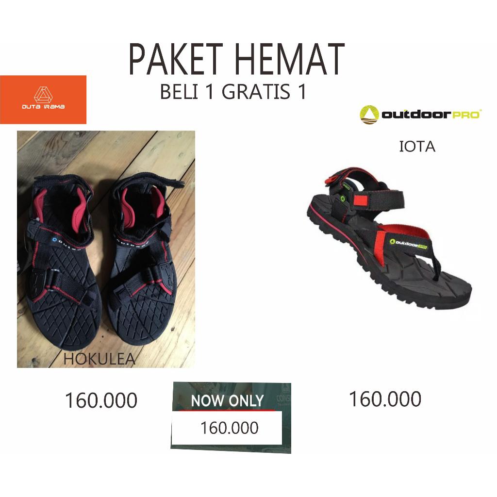 DUTAIRAMA - SAVING PACKAGE BUY 1 แถม 1 HOKULEA OUTDOOR SANDALS + IOTA