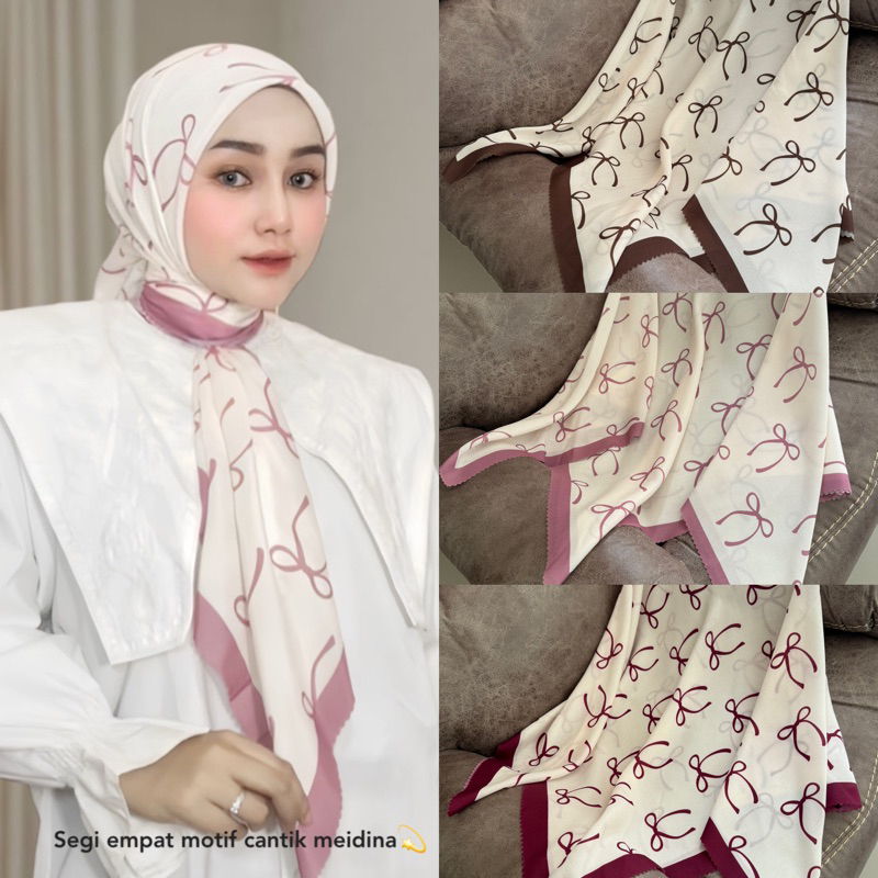 ORIGINAL MOTIF SQUARE By Meidina ริบบิ้นเทศขวัญ